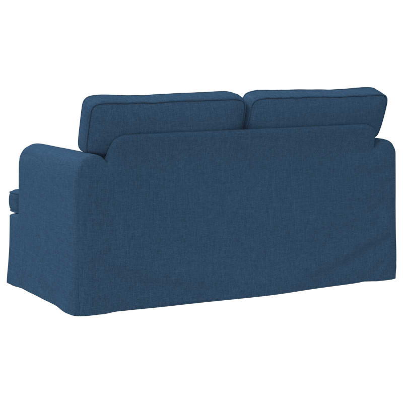 Sofa Niebieski 144 x 80 x 85 cm tkanina
