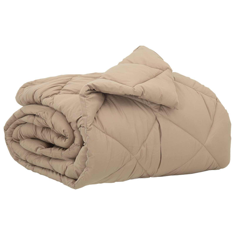 Kołdra na cały rok Ciemnoszary 135 x 220 cm Mikrofibra