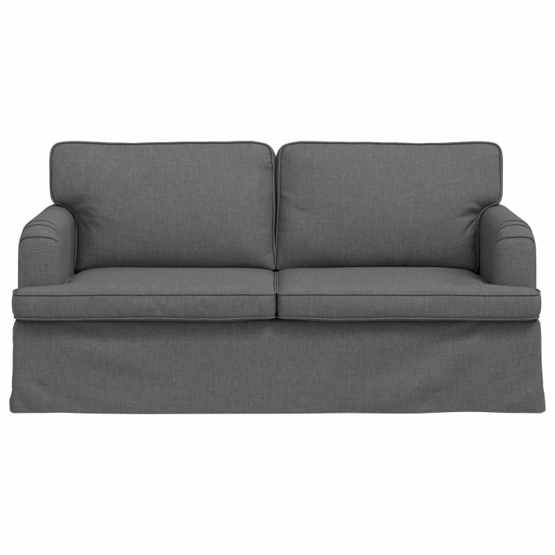 Sofa Ciemnoszary 142 x 80 x 85 cm tkanina
