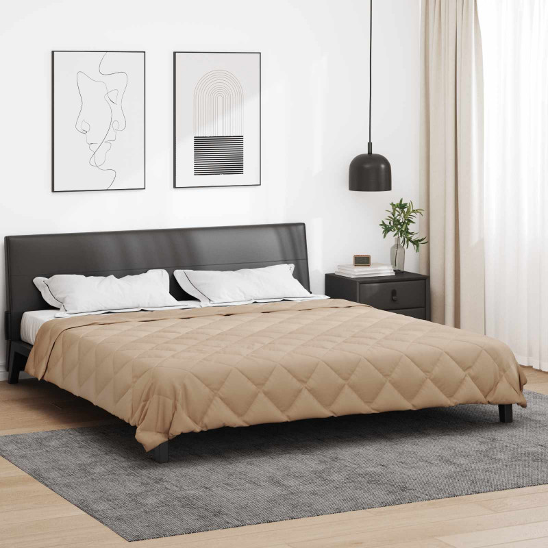 Kołdra na cały rok Ciemnoszary 220 x 240 cm Mikrofibra