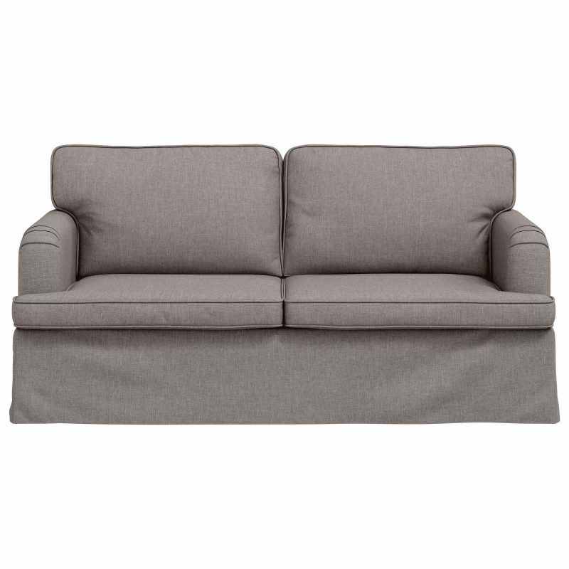 Sofa Ciemnoszary 142 x 80 x 85 cm tkanina