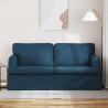 Sofa Niebieski 142 x 80 x 85 cm tkanina