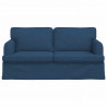 Sofa Niebieski 142 x 80 x 85 cm tkanina