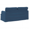 Sofa Niebieski 142 x 80 x 85 cm tkanina
