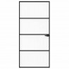 Drzwi domowe 93 x 201,5 x 3,5 cm Aluminium i szkło hartowane