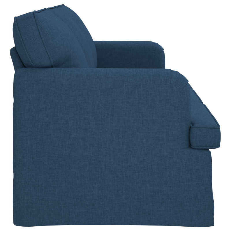 Sofa Niebieski 201 x 80 x 85 cm tkanina