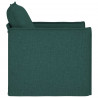 Sofa Ciemna zieleń 195 x 82 x 85 cm tkanina