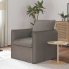 Sofa Ciemnoszary 195 x 82 x 85 cm tkanina