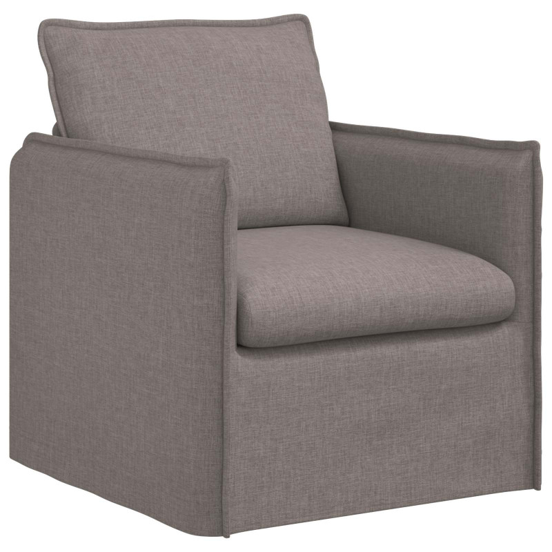 Sofa Ciemnoszary 195 x 82 x 85 cm tkanina