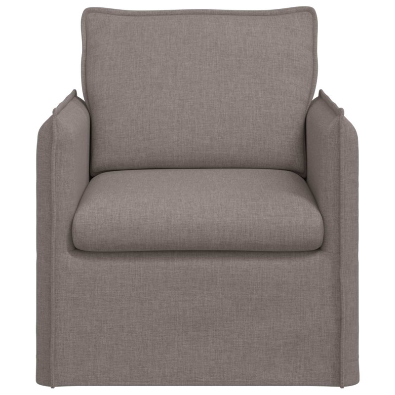 Sofa Ciemnoszary 195 x 82 x 85 cm tkanina