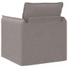 Sofa Ciemnoszary 195 x 82 x 85 cm tkanina