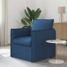 Sofa Niebieski 195 x 82 x 85 cm tkanina