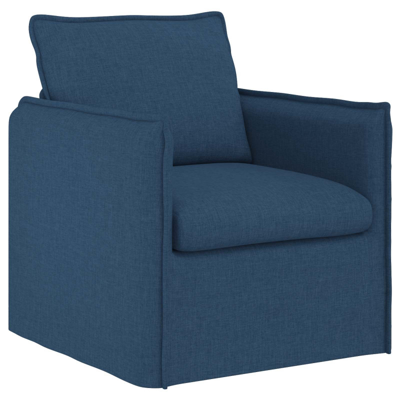 Sofa Niebieski 195 x 82 x 85 cm tkanina