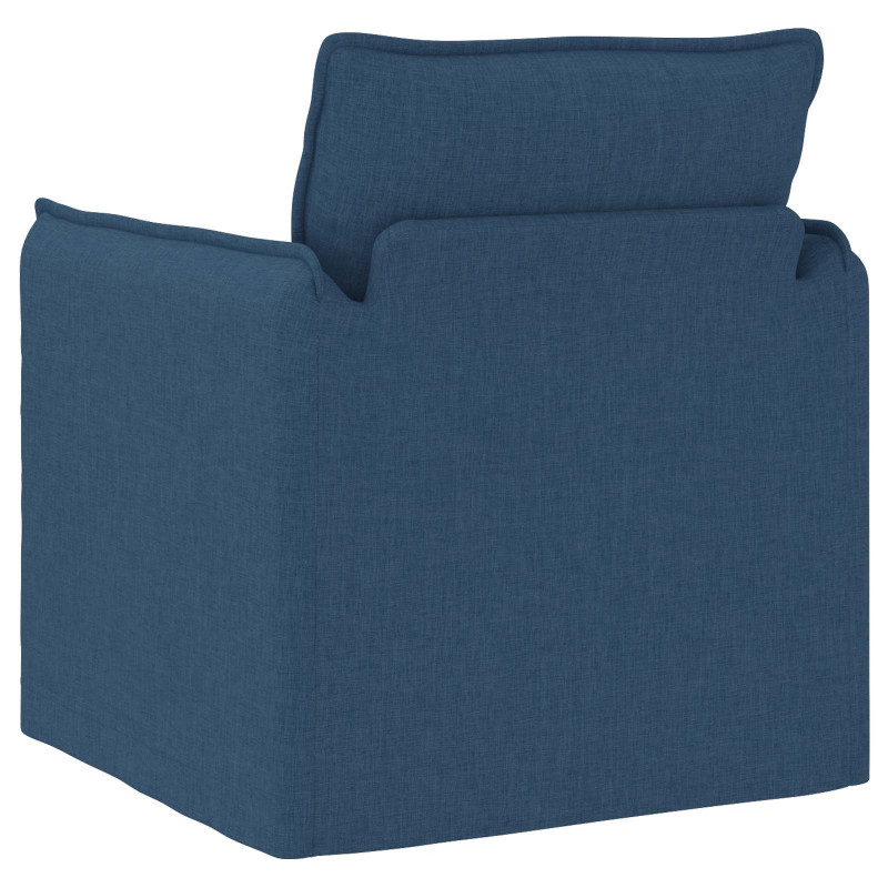 Sofa Niebieski 195 x 82 x 85 cm tkanina