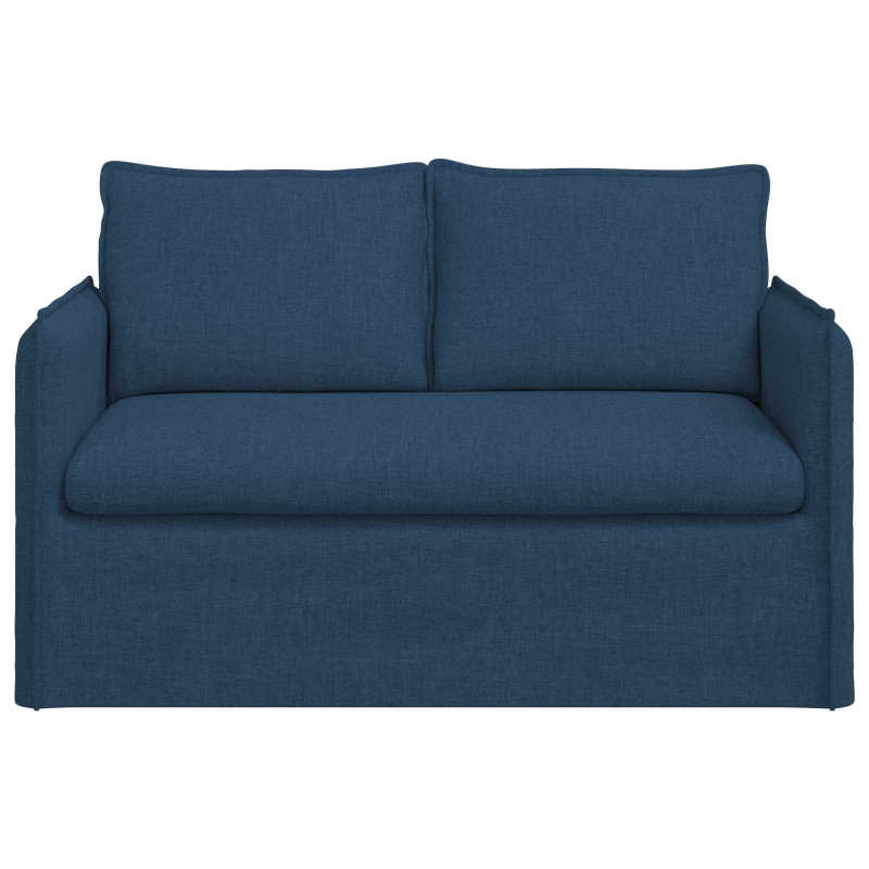 Sofa Niebieski 136 x 82 x 85 cm tkanina