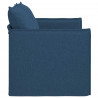 Sofa Niebieski 136 x 82 x 85 cm tkanina