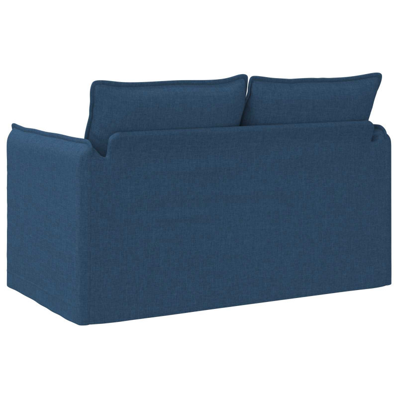 Sofa Niebieski 136 x 82 x 85 cm tkanina