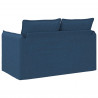 Sofa Niebieski 136 x 82 x 85 cm tkanina