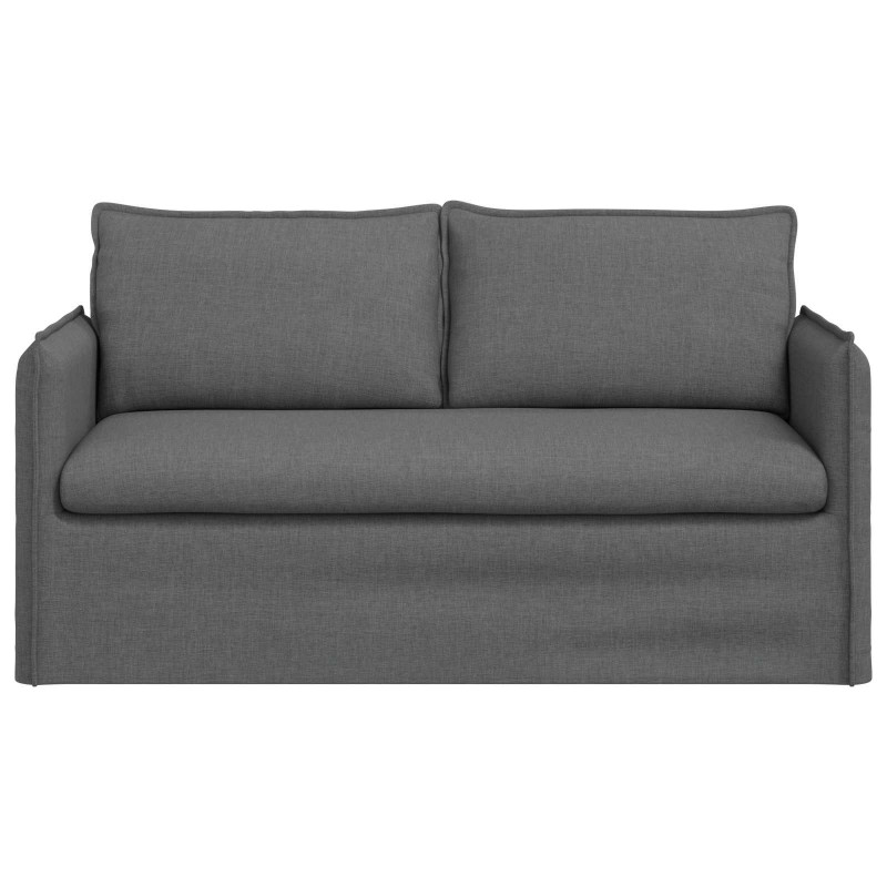 Sofa Ciemnoszary 156 x 82 x 85 cm tkanina