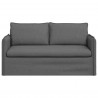 Sofa Ciemnoszary 156 x 82 x 85 cm tkanina