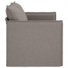 Sofa Ciemnoszary 156 x 82 x 85 cm tkanina