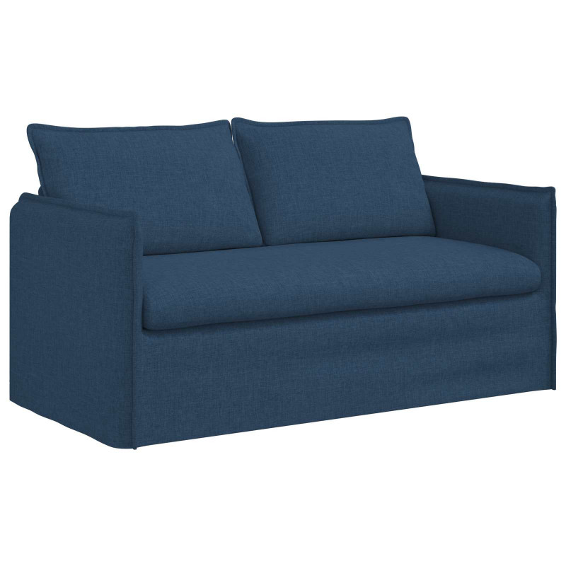 Sofa Niebieski 156 x 82 x 85 cm tkanina