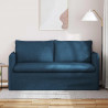 Sofa Niebieski 156 x 82 x 85 cm tkanina