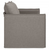 Sofa Ciemnoszary 196 x 82 x 85 cm tkanina