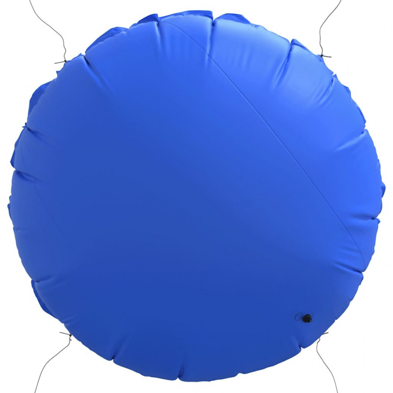 Poduszka basenowa na zimę Niebieski Ø 220 x 140 cm PVC