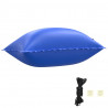 Poduszka basenowa na zimę Niebieski 380 x 180 x 140 cm PVC
