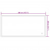 Poduszka basenowa na zimę Niebieski 380 x 180 x 140 cm PVC