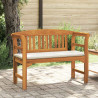 Ławka Różana Kremowa biel 114 x 46 x 82,5 cm Lite Drewno Akacji