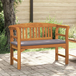Ławka Różana Naturalny 114 x 46 x 82,5 cm Lite Drewno Akacji