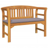 Ławka Różana Naturalny 114 x 46 x 82,5 cm Lite Drewno Akacji