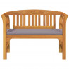 Ławka Różana Naturalny 114 x 46 x 82,5 cm Lite Drewno Akacji