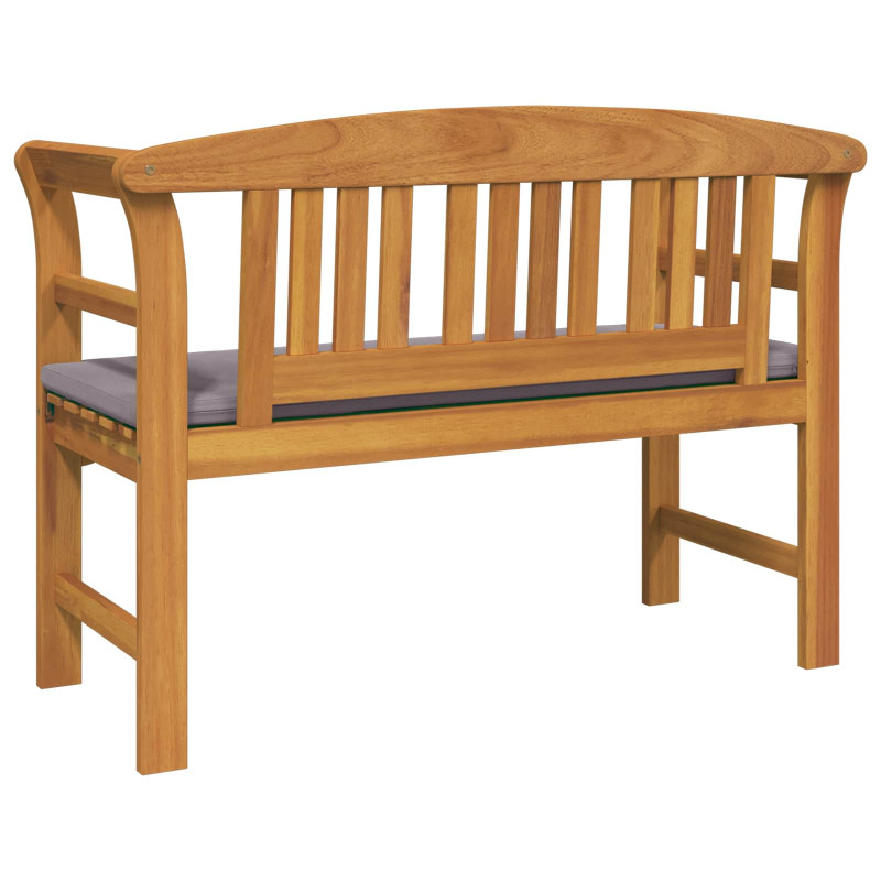 Ławka Różana Naturalny 114 x 46 x 82,5 cm Lite Drewno Akacji