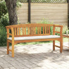Ławka Różana Naturalny 157 x 46 x 82,5 cm Lite Drewno Akacji