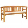 Ławka Różana Naturalny 157 x 46 x 82,5 cm Lite Drewno Akacji