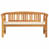Ławka Różana Naturalny 157 x 46 x 82,5 cm Lite Drewno Akacji