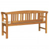 Ławka Różana Naturalny 157 x 46 x 82,5 cm Lite Drewno Akacji
