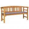 Ławka Różana Naturalny 157 x 46 x 82,5 cm Lite Drewno Akacji