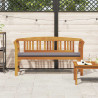 Ławka Różana Naturalny 157 x 46 x 82,5 cm Lite Drewno Akacji
