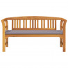 Ławka Różana Naturalny 157 x 46 x 82,5 cm Lite Drewno Akacji