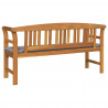 Ławka Różana Naturalny 157 x 46 x 82,5 cm Lite Drewno Akacji