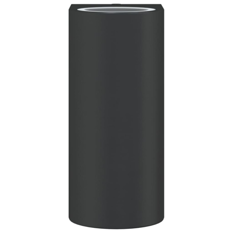 Kinkiet zewnętrzny, czarny, odlewane aluminium