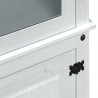 Witryna Biały 103.5 x 42 x 180 cm Lite drewno sosnowe