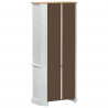 Highboard Biały 74 x 38 x 170 cm Lite drewno sosnowe