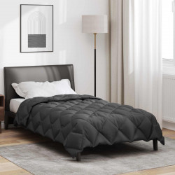 Zimowa Kołdra Antracyt 155 x 220 cm Mikrofibra