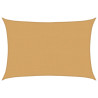 Żagiel przeciwsłoneczny, 160 g/m², piaskowy, 2,5x4 m, HDPE