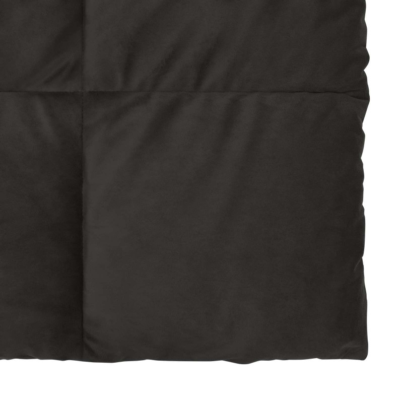 Letni Kołdra Kwiłtowany Antracyt 135 x 220 cm Mikrofibra